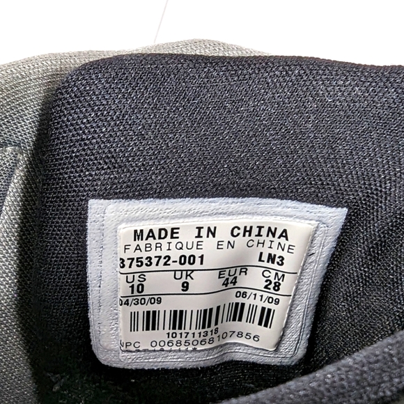 Nike Air Jordan Melo M6 Triple Black Men's Size 10 Sneakers - Picture 8 of 12